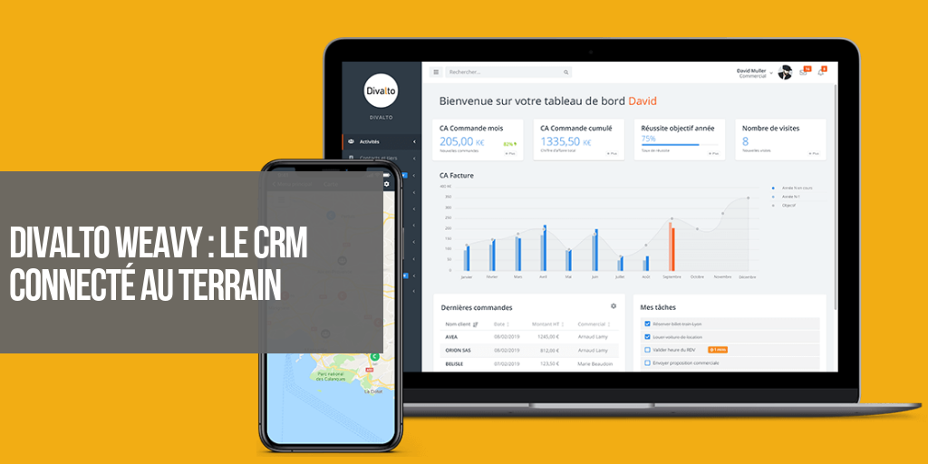 Divalto Weavy : Le CRM connecté au terrain
